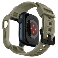 Каишка Spigen Rugged Armor ”PRO” за Apple Watch 4 / 5 / 6 / 7 / 8 / SE, 44 / 45mm, Vintage Khaki