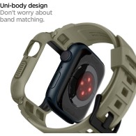 Каишка Spigen Rugged Armor ”PRO” за Apple Watch 4 / 5 / 6 / 7 / 8 / SE, 44 / 45mm, Vintage Khaki