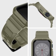 Каишка Spigen Rugged Armor ”PRO” за Apple Watch 4 / 5 / 6 / 7 / 8 / SE, 44 / 45mm, Vintage Khaki