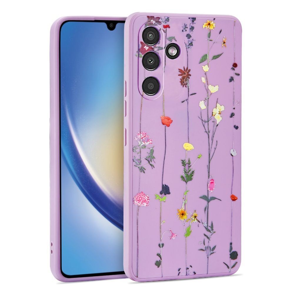 Калъф Tech-Protect Mood За Samsung Galaxy A34 5G, Garden Violet