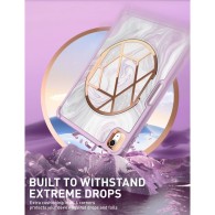 Калъф Supcase Cosmo за iPad 10, 10.9" 2022, Marble Purple