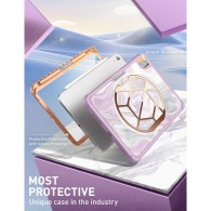 Калъф Supcase Cosmo за iPad 10, 10.9" 2022, Marble Purple