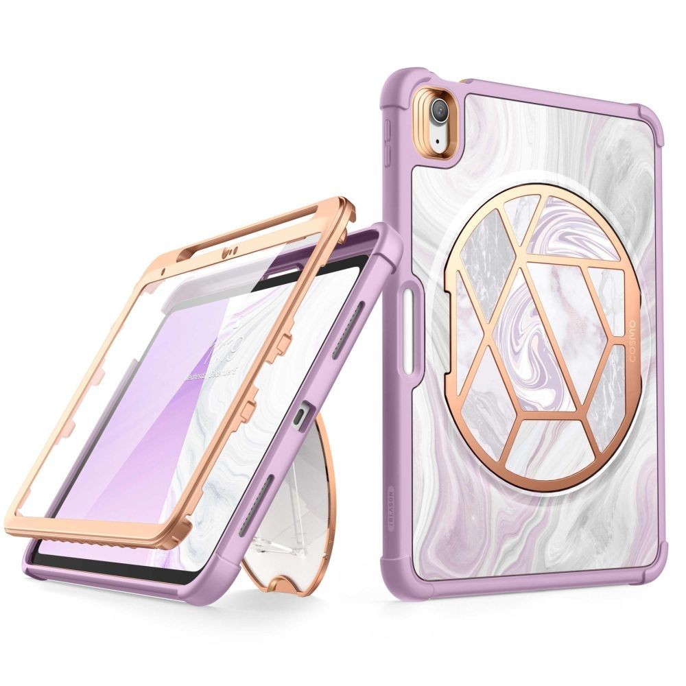 Калъф Supcase Cosmo за iPad 10, 10.9" 2022, Marble Purple