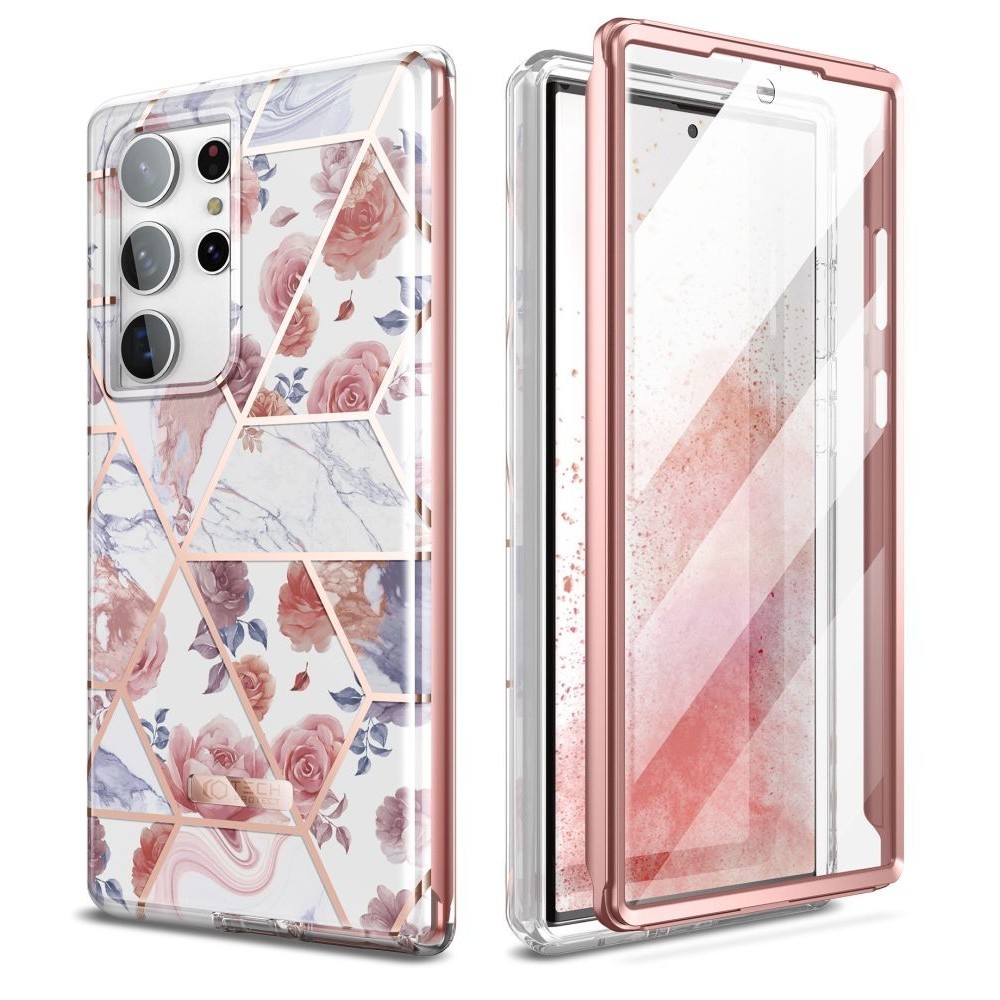 Калъф Tech-Protect Velar За Samsung Galaxy S23 Ultra, Marble