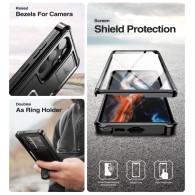 Калъф Tech-Protect Kevlar Pro За Samsung Galaxy S23 Ultra, Black