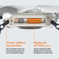 Калъф Spigen Ultra Hybrid за Apple Watch Ultra 49mm, Crystal Clear