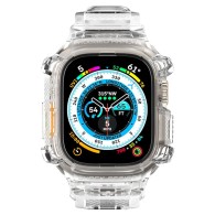 Каишка Spigen Rugged Armor ”PRO” за Apple Watch Ultra 49mm, Crystal Clear