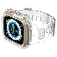 Каишка Spigen Rugged Armor ”PRO” за Apple Watch Ultra 49mm, Crystal Clear