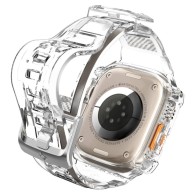 Каишка Spigen Rugged Armor ”PRO” за Apple Watch Ultra 49mm, Crystal Clear