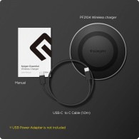 Зарядно Spigen PF2104G ArcField Wireless Charger, 15W, Black