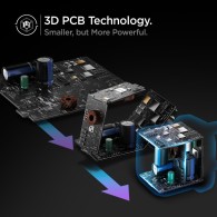 Зарядно Spigen PE2106EU, PowerARC Network Charger, PD65W GAN, White