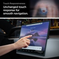 Стъклен Протектор Spigen Glas.TR ”Ez Fit” за Tesla Model X 2022 / Model S 2021, Black