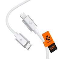 USB Кабел Spigen PB2200, MFi ArcWire Lightning PD, 2m, White