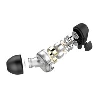 Слушалки UiiSii Tuddrom Dual Dynamic Drivers H3 3.5mm Jack, Черен