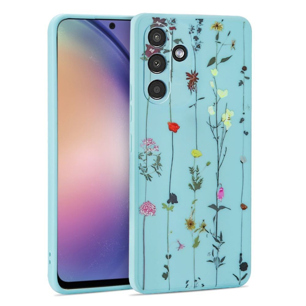 Калъф Tech-Protect Mood За Samsung Galaxy A54 5G, Garden Blue