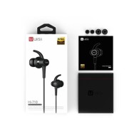 Аудио слушалки UiiSii Hi-710 Sport, Crystal sound, Hi-Res Audio, 3,5mm jack, IPX4, Черен