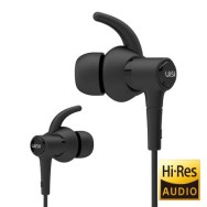 Аудио слушалки UiiSii Hi-710 Sport, Crystal sound, Hi-Res Audio, 3,5mm jack, IPX4, Черен