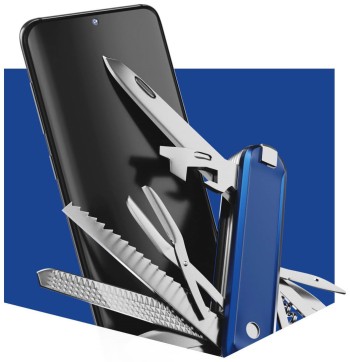 Удароустойчив протектор 3MK All Safe
  Premium, за  LG X Mach , Прозрачен