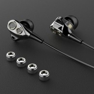 Слушалки UiiSii BA-T8 mini 3.5mm Jack, Черен