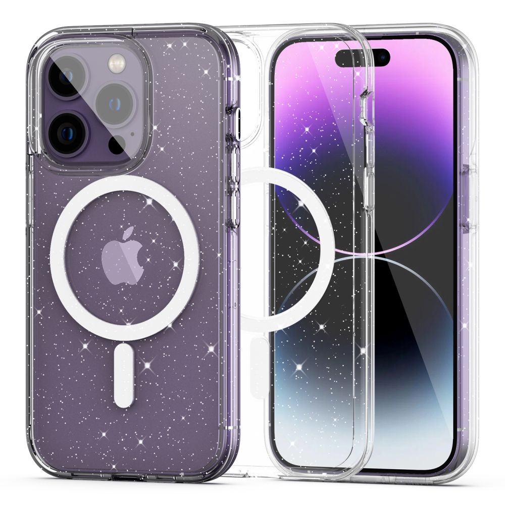 Калъф Tech-Protect FlexAir Hybrid MagSafe За iPhone 14 Pro, Glitter