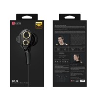 Слушалки UiiSii BA-T8 mini 3.5mm Jack, Черен