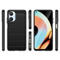 Калъф Tech-Protect TPUcarbon За Realme 10 4G, Black