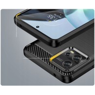 Калъф Tech-Protect TPUcarbon За Motorola Moto G72, Black