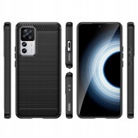 Калъф Tech-Protect TPUcarbon За Xiaomi 12T / 12T Pro, Black