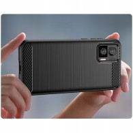 Калъф Tech-Protect TPUcarbon За Motorola Edge 30 Neo, Black