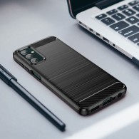 Калъф Tech-Protect TPUcarbon За Samsung Galaxy M13, Black