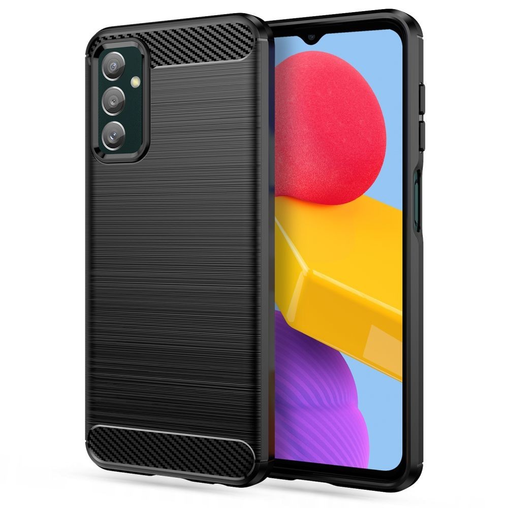 Калъф Tech-Protect TPUcarbon За Samsung Galaxy M13, Black