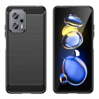Калъф Tech-Protect TPUcarbon За Xiaomi Poco X4 GT, Black