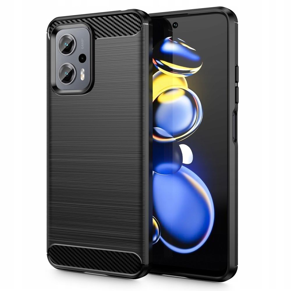 Калъф Tech-Protect TPUcarbon За Xiaomi Poco X4 GT, Black