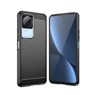 Калъф Tech-Protect TPUcarbon За Xiaomi Poco F4 5G, Black