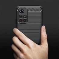 Калъф Tech-Protect TPUcarbon За Xiaomi Redmi Note 11s 5G / Poco M4 Pro 5G, Black