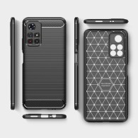 Калъф Tech-Protect TPUcarbon За Xiaomi Redmi Note 11s 5G / Poco M4 Pro 5G, Black