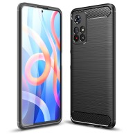Калъф Tech-Protect TPUcarbon За Xiaomi Redmi Note 11s 5G / Poco M4 Pro 5G, Black