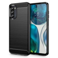 Калъф Tech-Protect TPUcarbon За Motorola Moto G52 / G82 5G, Black