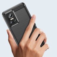 Калъф Tech-Protect TPUcarbon За Realme GT Neo 3, Black