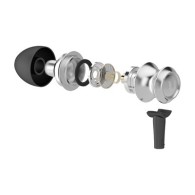 Слушалки UiiSii US60 3.5mm Jack, Сив