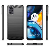 Калъф Tech-Protect TPUcarbon За Motorola Moto G22 / E32 / E32S, Black