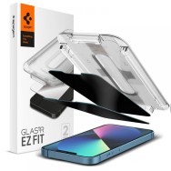 Стъклен Протектор Spigen GLAS.TR ”Ez Fit” за iPhone 13 / 13 Pro / 14, Privacy