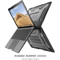 Удароустойчив хибриден кейс Supcase Unicorn Beetle Pro за Apple Macbook Air 13 2018/2019, Черен