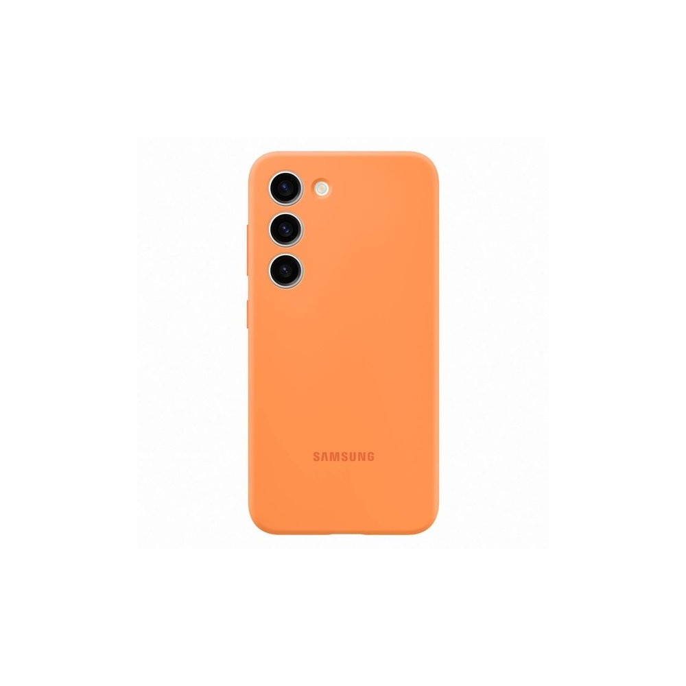 Калъф Samsung Silicone Cover За Samsung Galaxy S23, EF-PS911TOEGWW, Orange