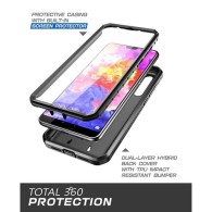 Удароустойчив хибриден кейс Supcase Unicorn Beetle Pro за Huawei P20 Pro, Черен