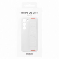 Калъф Samsung Silicone Grip Cover За Samsung Galaxy S23+, EF-GS916TWEGWW, White