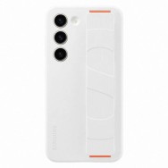 Калъф Samsung Silicone Grip Cover За Samsung Galaxy S23+, EF-GS916TWEGWW, White