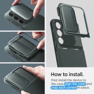 Калъф Spigen Optik Armor За Samsung Galaxy S23, Abyss Green