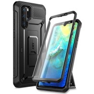 Удароустойчив хибриден кейс Supcase Unicorn Beetle Pro за Huawei P30 Pro, Черен