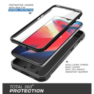 Удароустойчив хибриден кейс Supcase Unicorn Beetle Pro за OnePlus 7, Черен